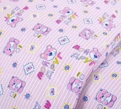 Детское постельное белье из трикотажа "Мой друг (розовый)"
